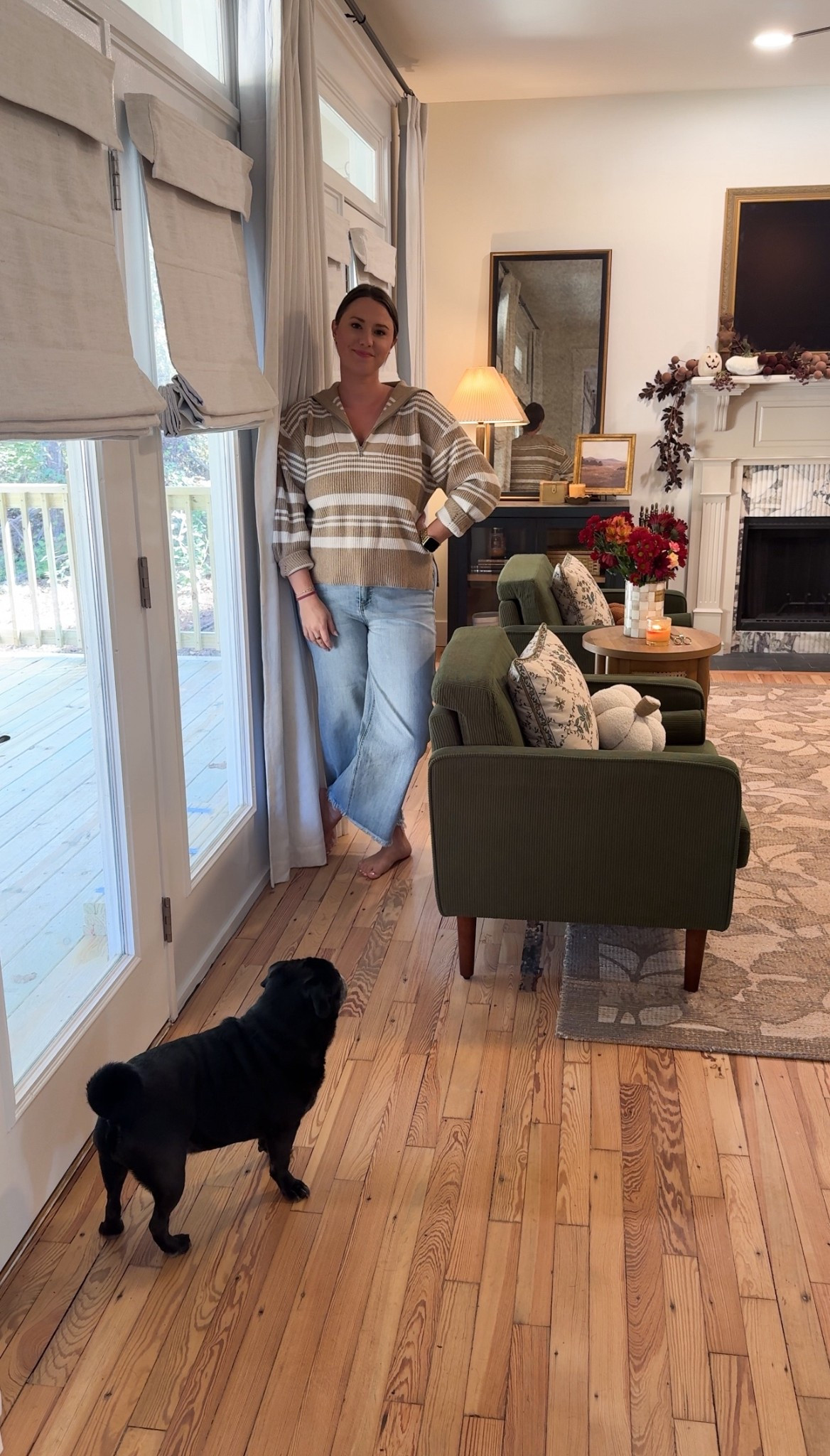 Actually OBSESSED with these Roman shades - color “ivory white” - use code “MAKENZIEERVIN” #neutralcurtains 

#LTKStyleTip #LTKHome #LTKFindsUnder100