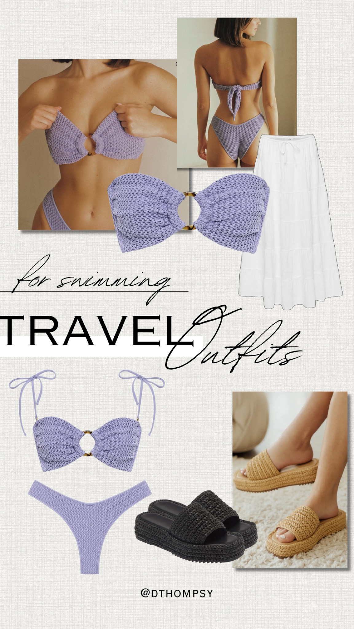 Travel outfit inspo 

montce. swim. bathing suit. bikini. pool. beach. sandals. summer. spring. 

#LTKSeasonal #LTKswim #LTKstyletip