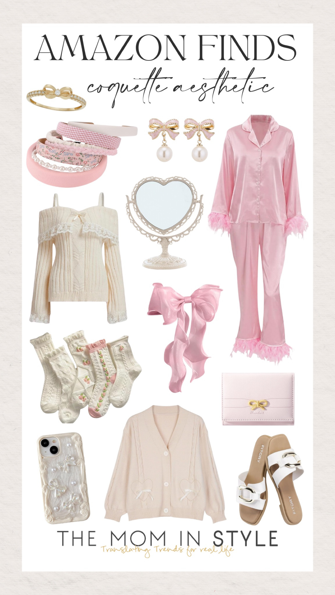 Amazon Cooquette Finds 🎀

coquette // coquette outfit // coquette style //  affordable fashion // amazon fashion // amazon finds // amazon fashion finds // spring outfits // spring fashion // spring outfit inspo // spring style

#LTKstyletip #LTKfindsunder50 #LTKfindsunder100