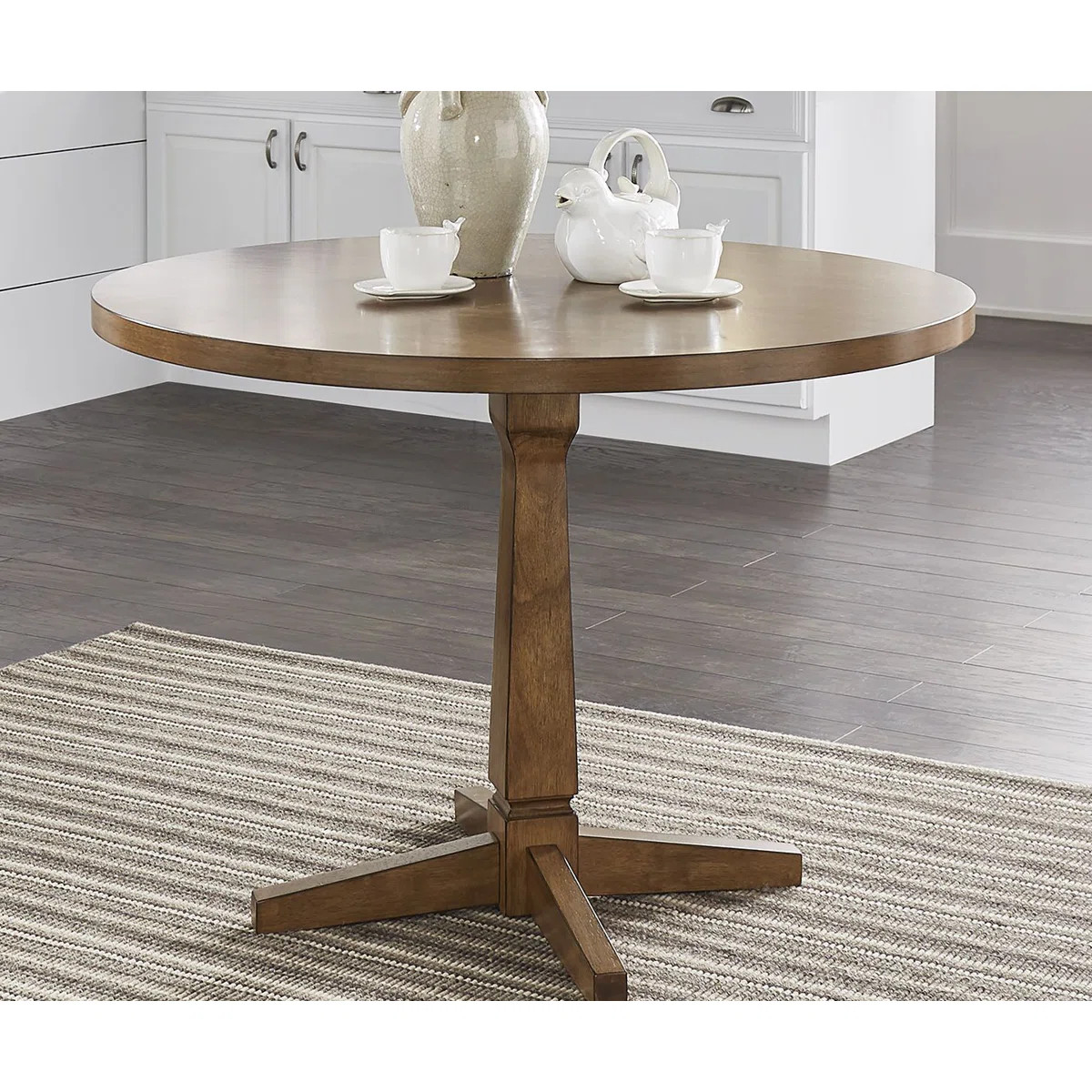 Three Posts™ Fortville Pedestal Dining Table & Reviews | Wayfair | Wayfair North America