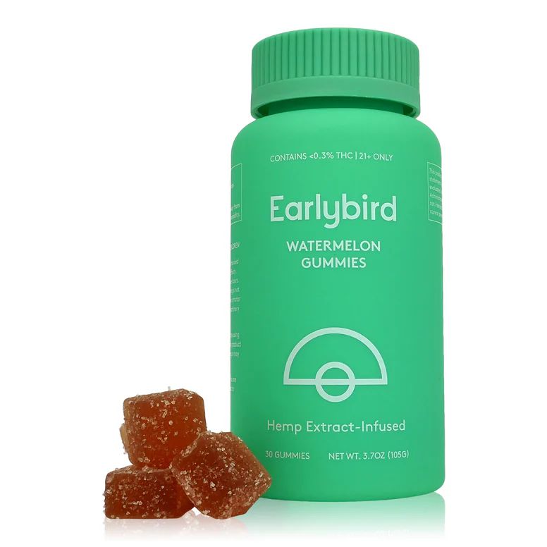 Full Spectrum CBD Gummies w/ 2.5mg THC | Earlybird CBD