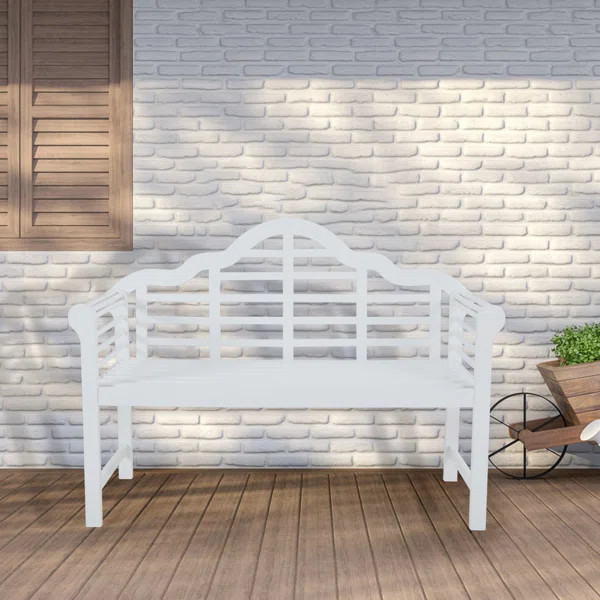 Ahana Wooden Garden Bench | Wayfair Professional