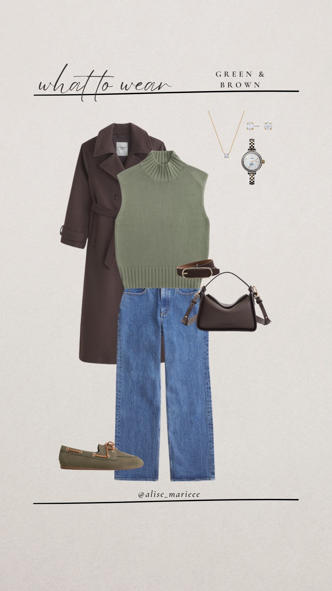Green and brown!

#LTKStyleTip #LTKHoliday #LTKootd
