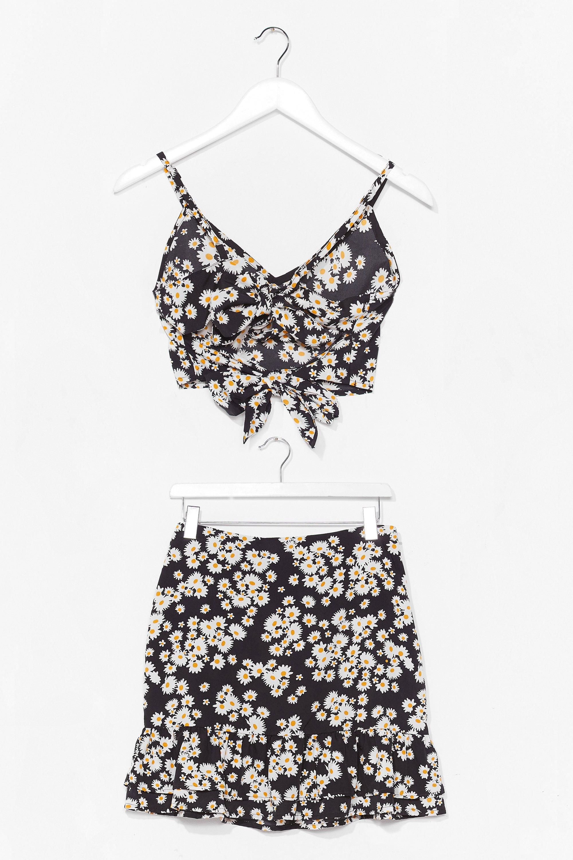 Back to My Bloom Floral Top and Skirt Set | NastyGal (US & CA)