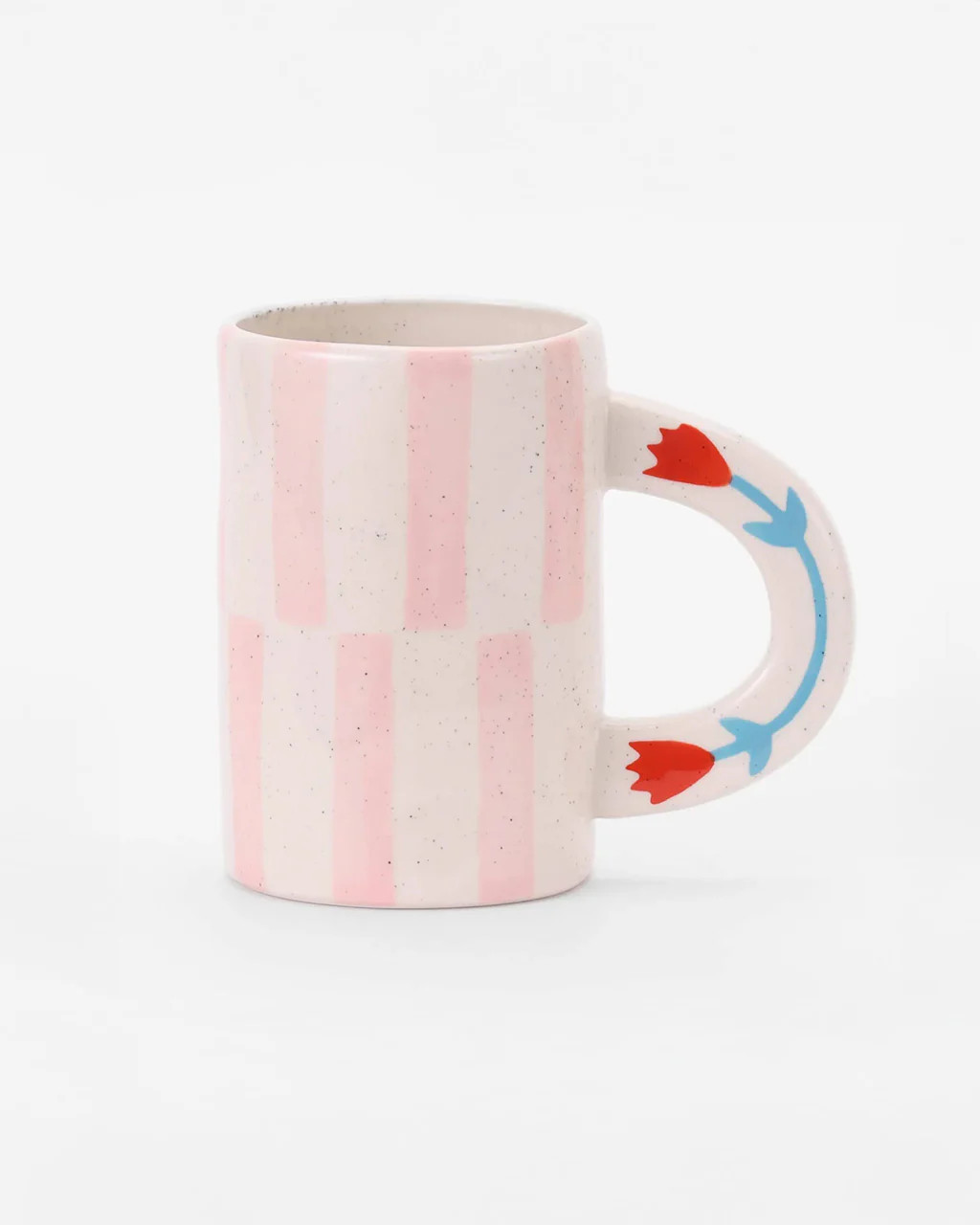 Ceramic Coffee Mug - Pink Stripe | ban.do