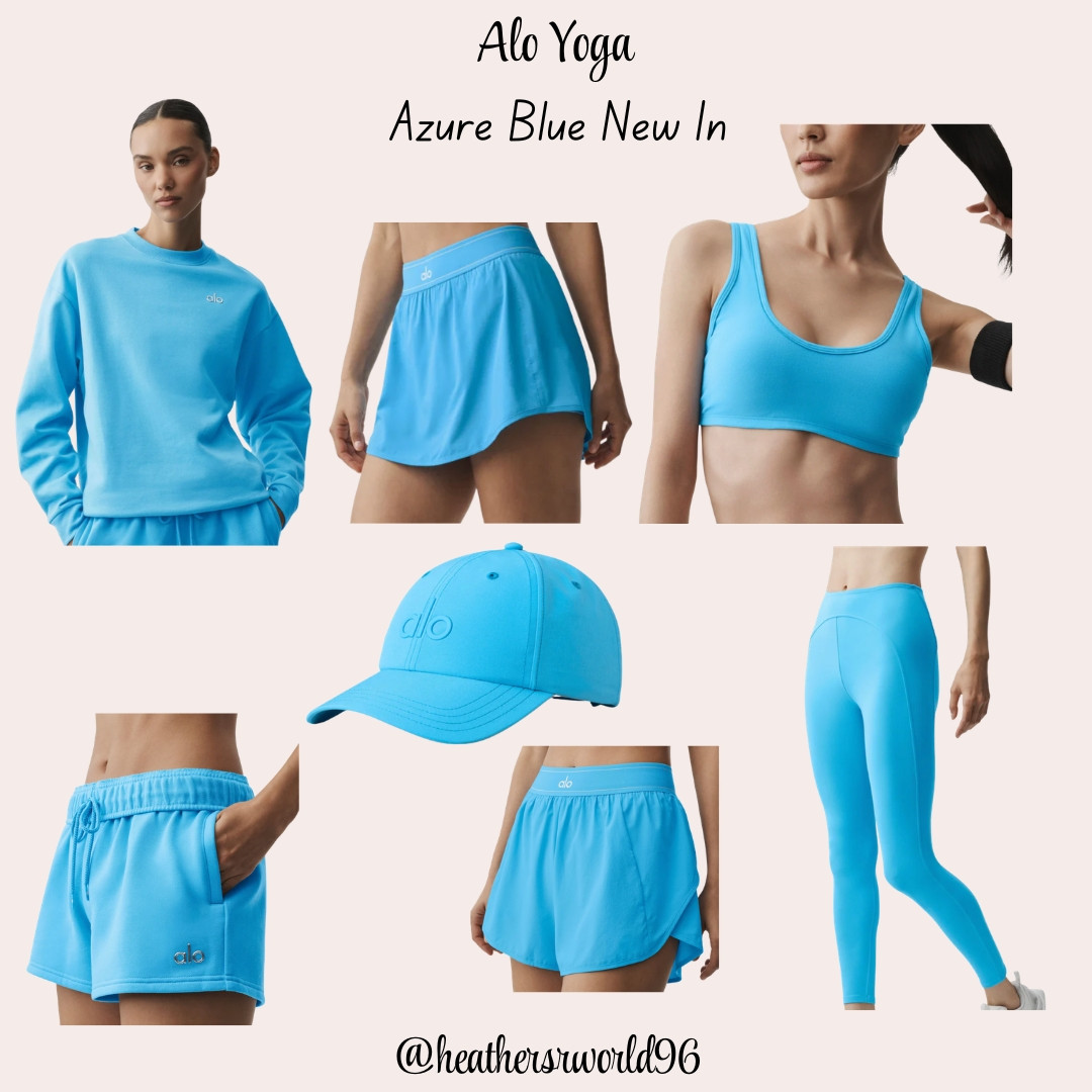 Alo Yoga Azure Blue New In 💙

#aloyoga #fitness #gymwear #alo

#LTKfitness #LTKuk