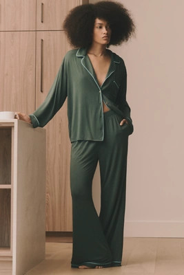 The Briar Piped Pajama Pants | Anthropologie (US)