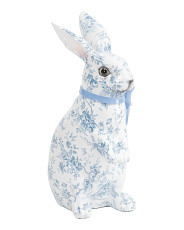 Floral Pattern Rabbit With Bow | Decor | Marshalls | Marshalls