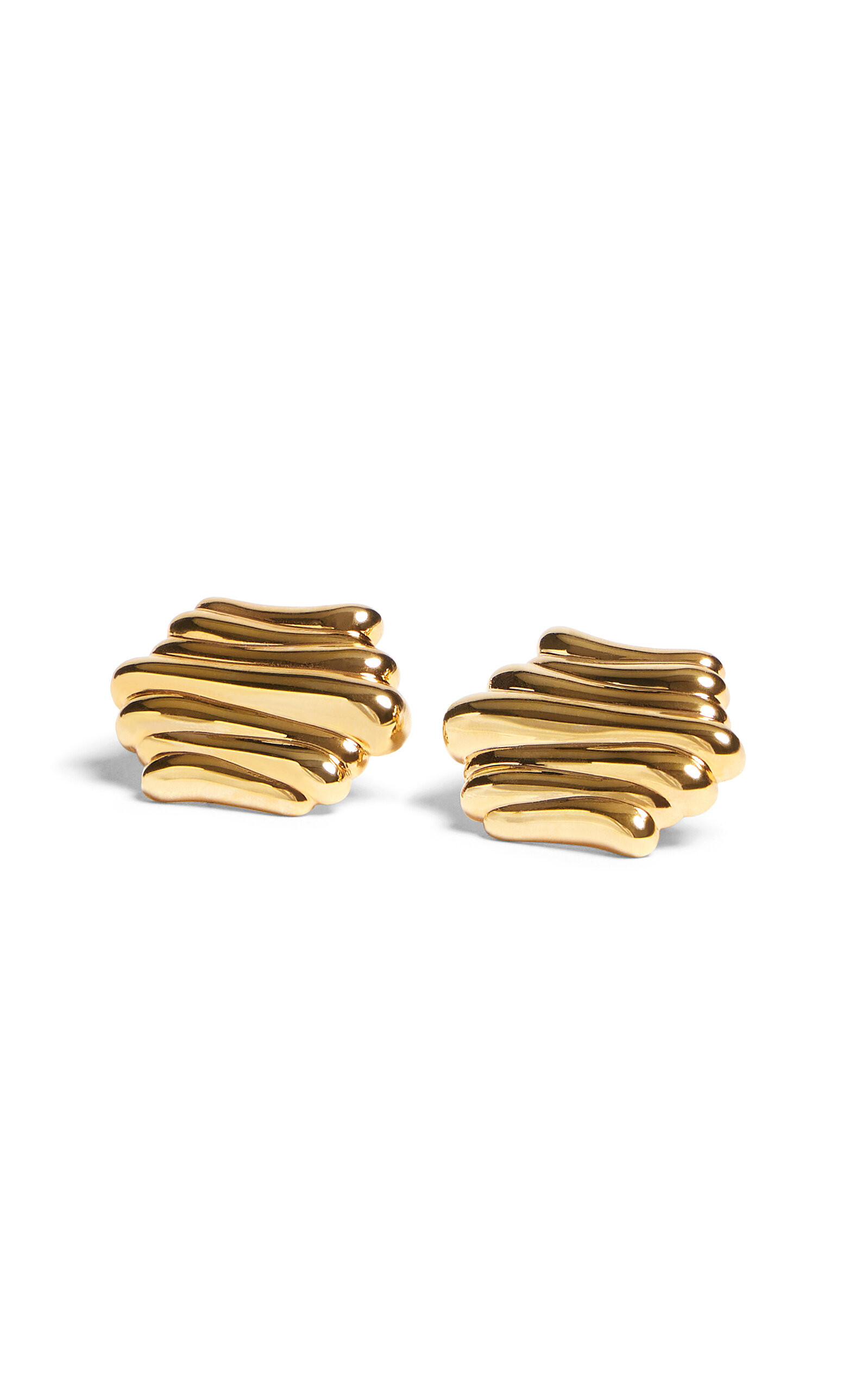 Crema 18K Gold-Plated Earrings | Moda Operandi (Global)