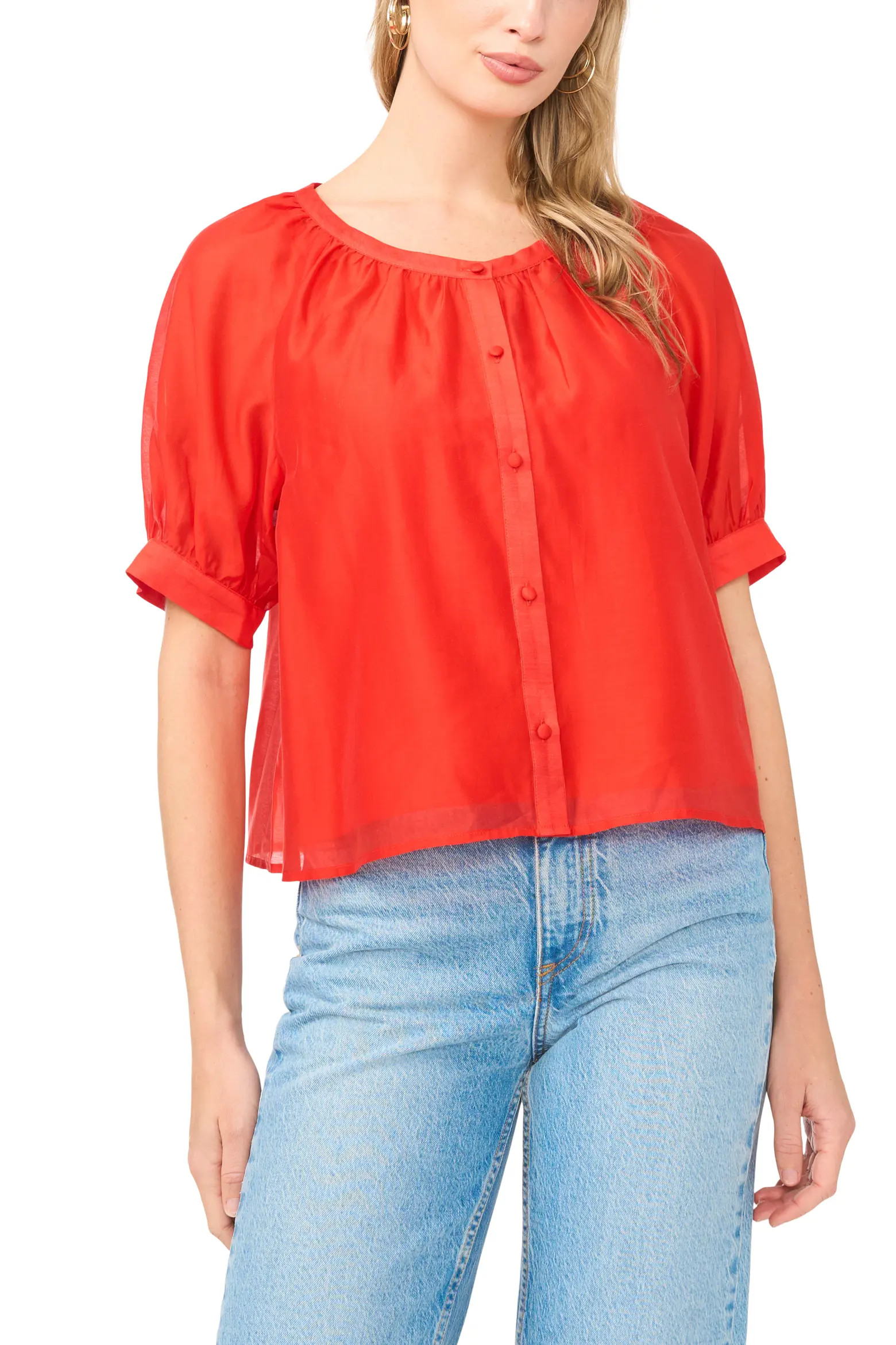 Puff Sleeve Top (Women) | Nordstrom | Nordstrom