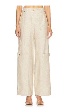 Cult Gaia Wynn Pant in Beach from Revolve.com | Revolve Clothing (Global)