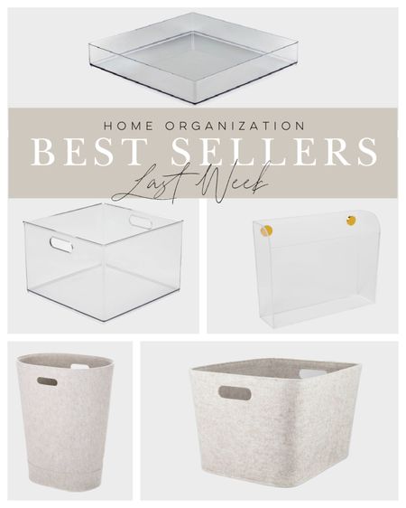 Here’s our best selling links in home organization. I use these clear stacking bins for toy storage in our playroom. I also love these hampers for storage of things like swords, and other large items.

#HomeDecor #HomeOrganization #StorageBins #PlayroomStorage #ToyStorage #BestSellers 

#LTKhome #LTKfindsunder50 #LTKstyletip