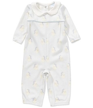 Edgehill Collection x The Broke Brooke Baby Boys Brooks Peter Pan Collar Vintage Santa Coverall |... | Dillard's