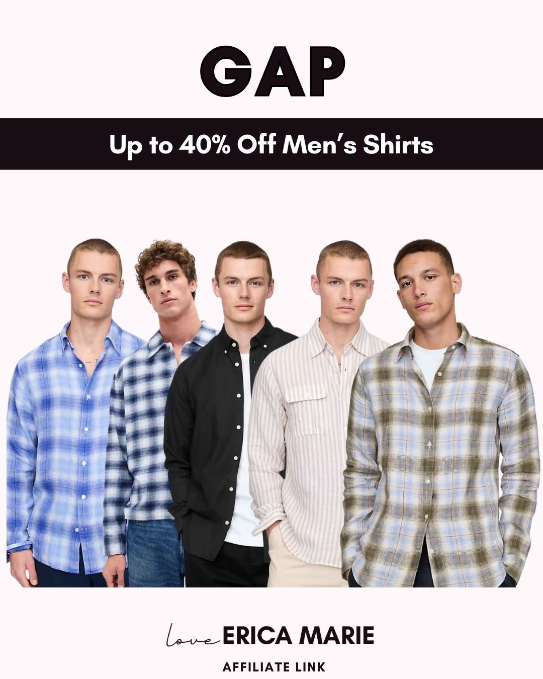 Up to 40% off Men’s Shirt

#LTKTravel #LTKSaleAlert #LTKMens