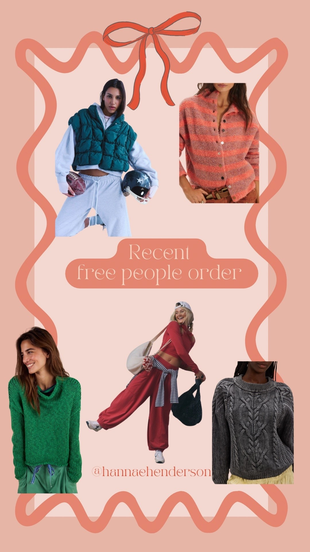 Recent free people order 

#LTKootd #LTKdayinmylife #LTKmomlife