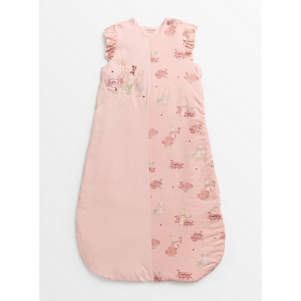 Buy Peter Rabbit Pink Sleeping Bag 6-12 months | Sleeping bags | Tu | Tu Clothing