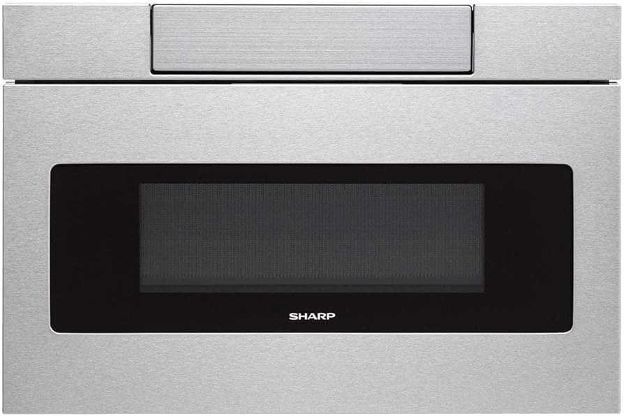 Sharp SMD2470AS Microwave Drawer Oven, 24-Inch 1.2 Cu. Feet, Stainless Steel | Amazon (US)