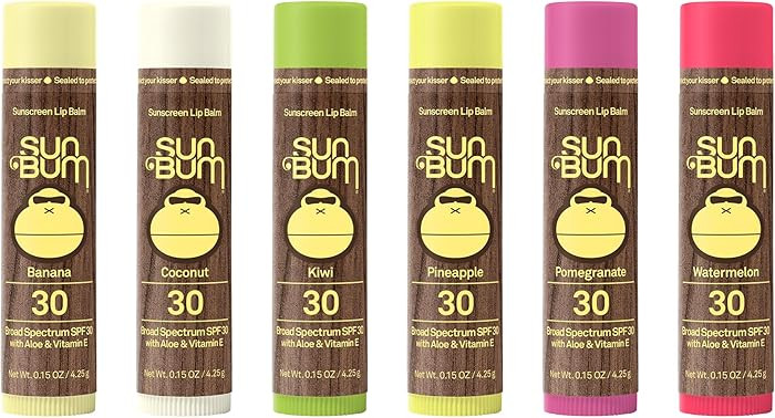 Sun Bum Lip Balm | SPF 30 | 0.15 Ounce Stick | Broad Spectrum UVA, UVB Protection, Paraben Free, ... | Amazon (US)