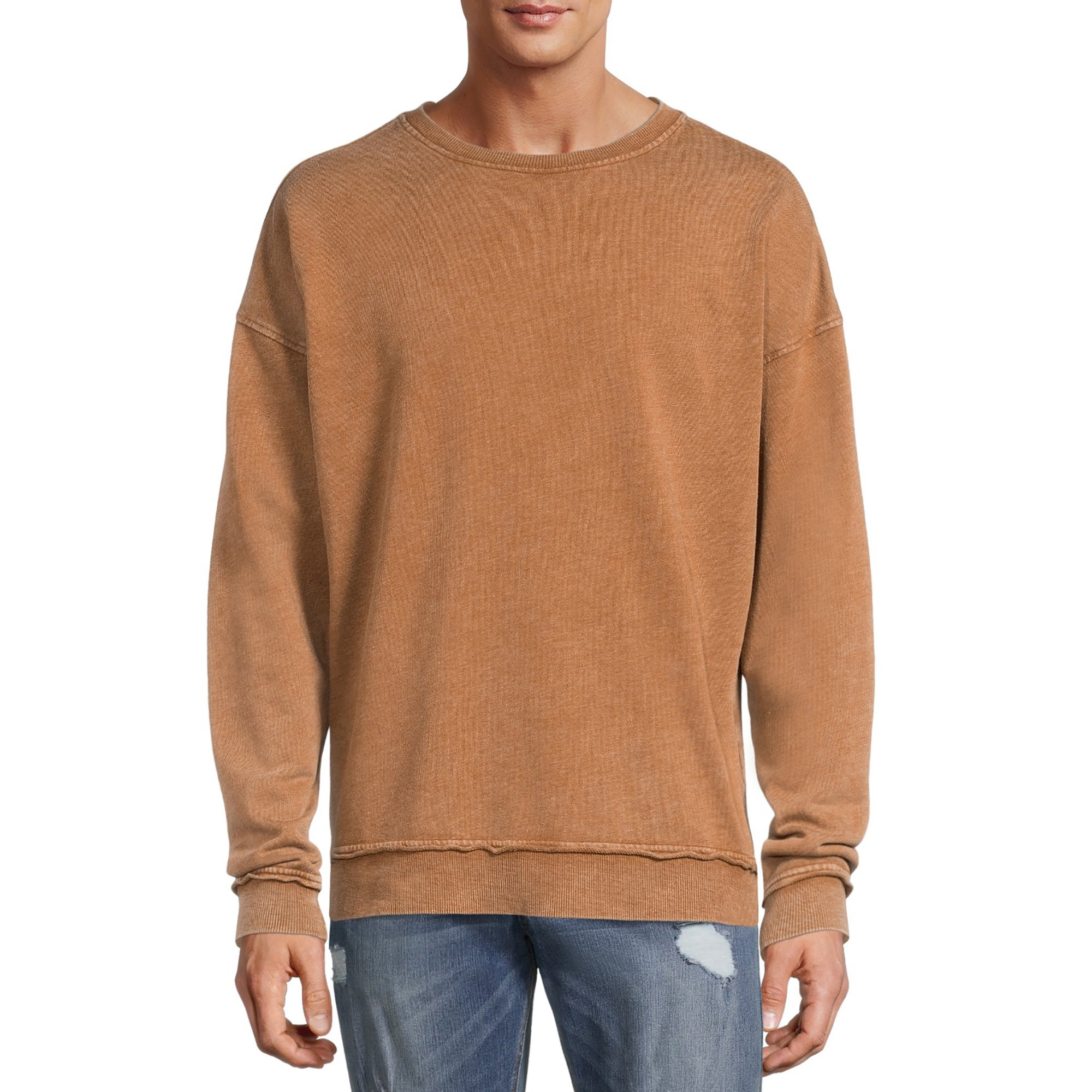 No Boundaries Men's and Big Men's Crewneck Sweatshirt, up to size 5XL | Walmart (US)