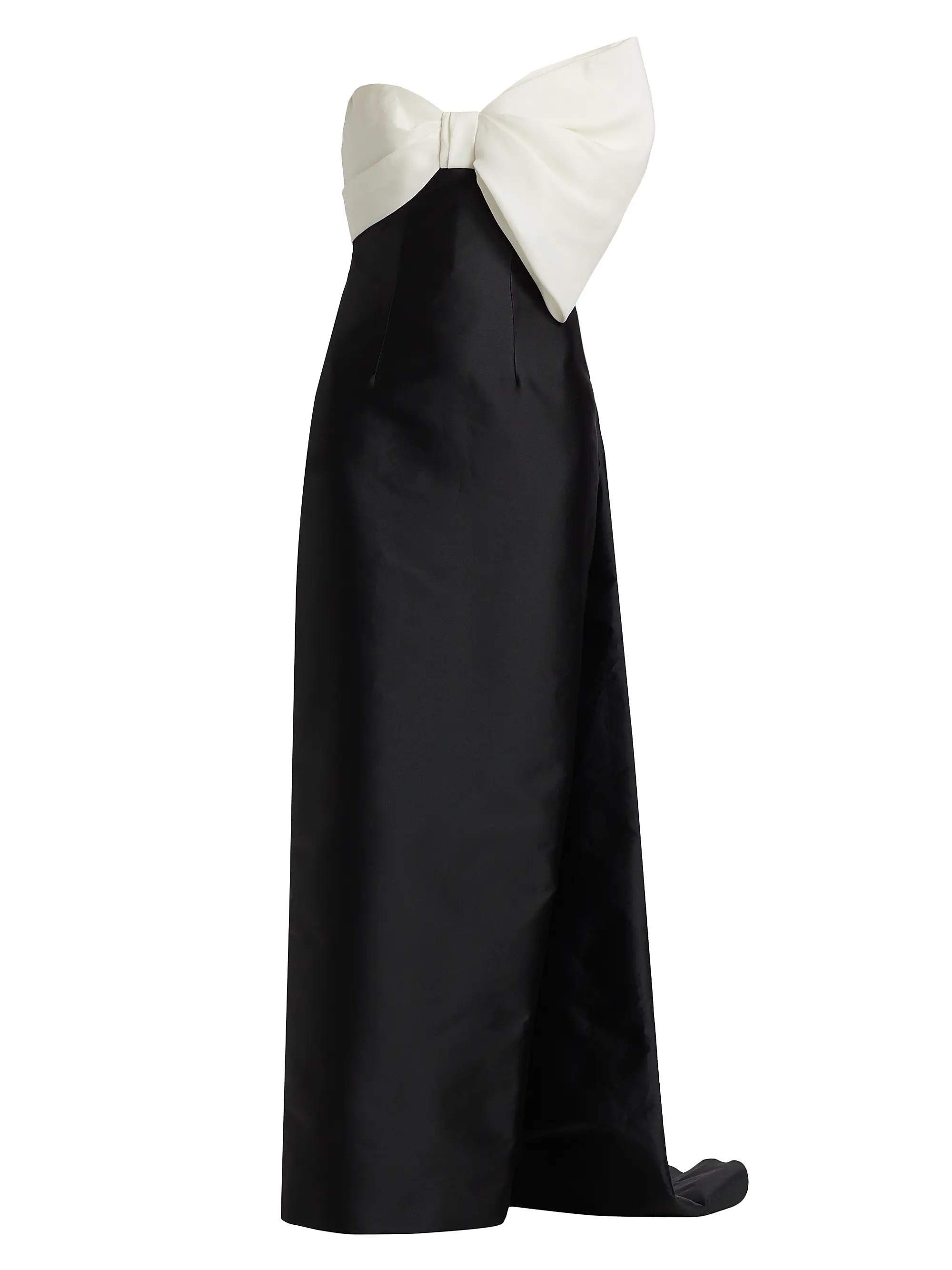 Asymmetric Draped Bow Gown | Saks Fifth Avenue
