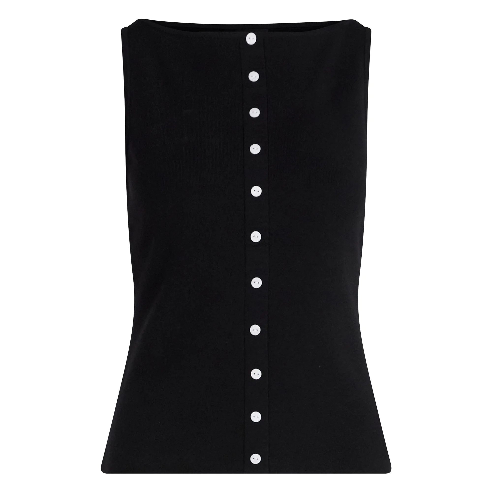 Scoop Women's Sleeveless Button Front Cardigan Sweater, Lightweight, Sizes XS-XXL | Walmart (US)