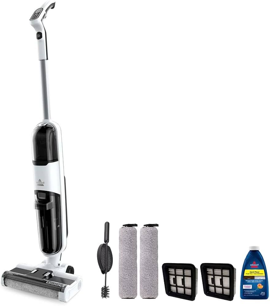 BISSELL TurboClean Hard Floors, Cordless Wet/Dry Vacuum Cleaner and Mop, Multi-Surface and Hardwo... | Amazon (CA)