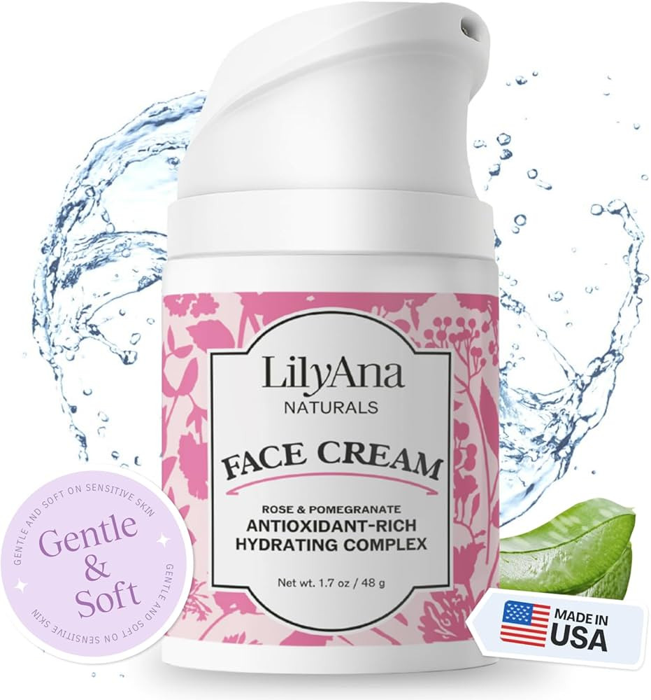 LilyAna Naturals Face and Neck Moisturizer for Women and Men - Moisturizer Face and Neck Cream fo... | Amazon (US)