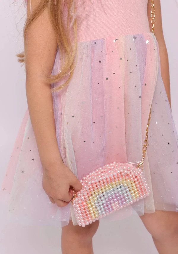 Rainbow Pearl Clutch | Lola + The Boys
