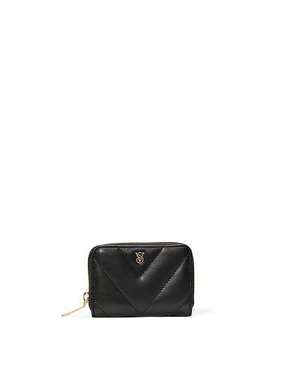 Small Wallet With Zip, Black, One Size - Women's Accessories - Victoria's Secret | Victoria's Secret (US / CA )