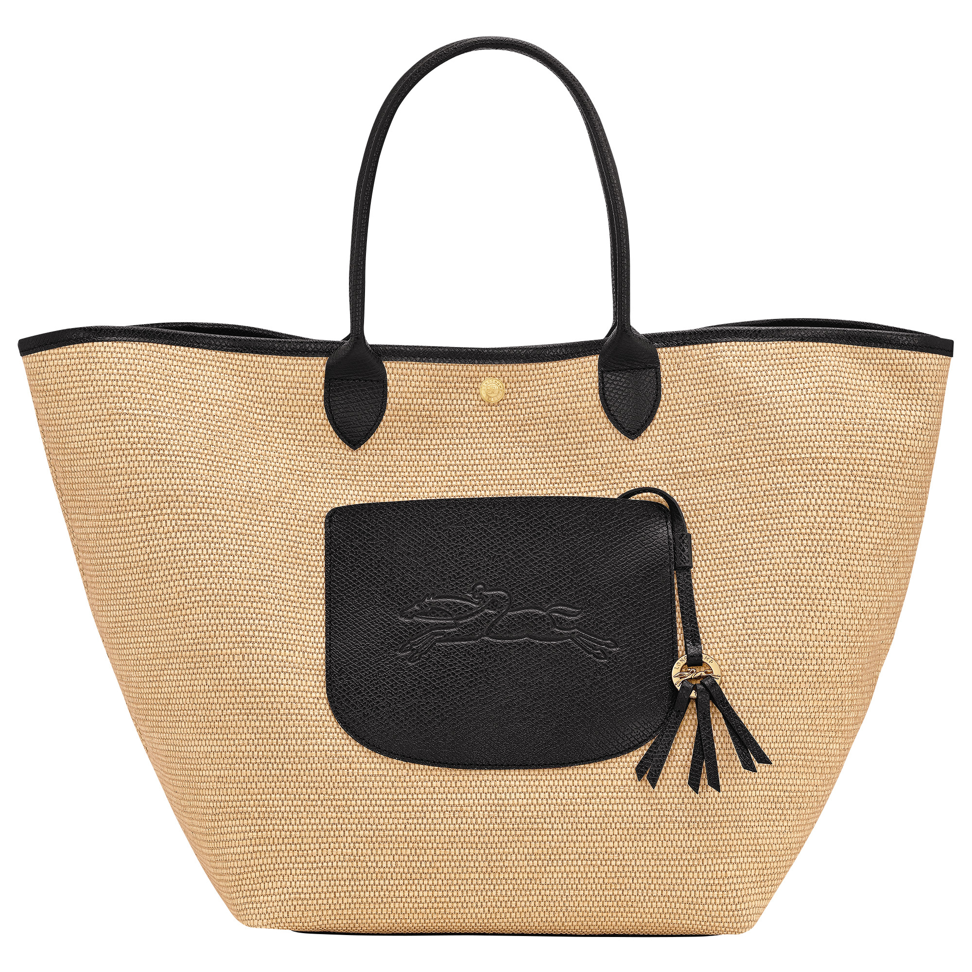 Le Pliage Collection L Basket bag Black - Canvas | Longchamp GB | Longchamp