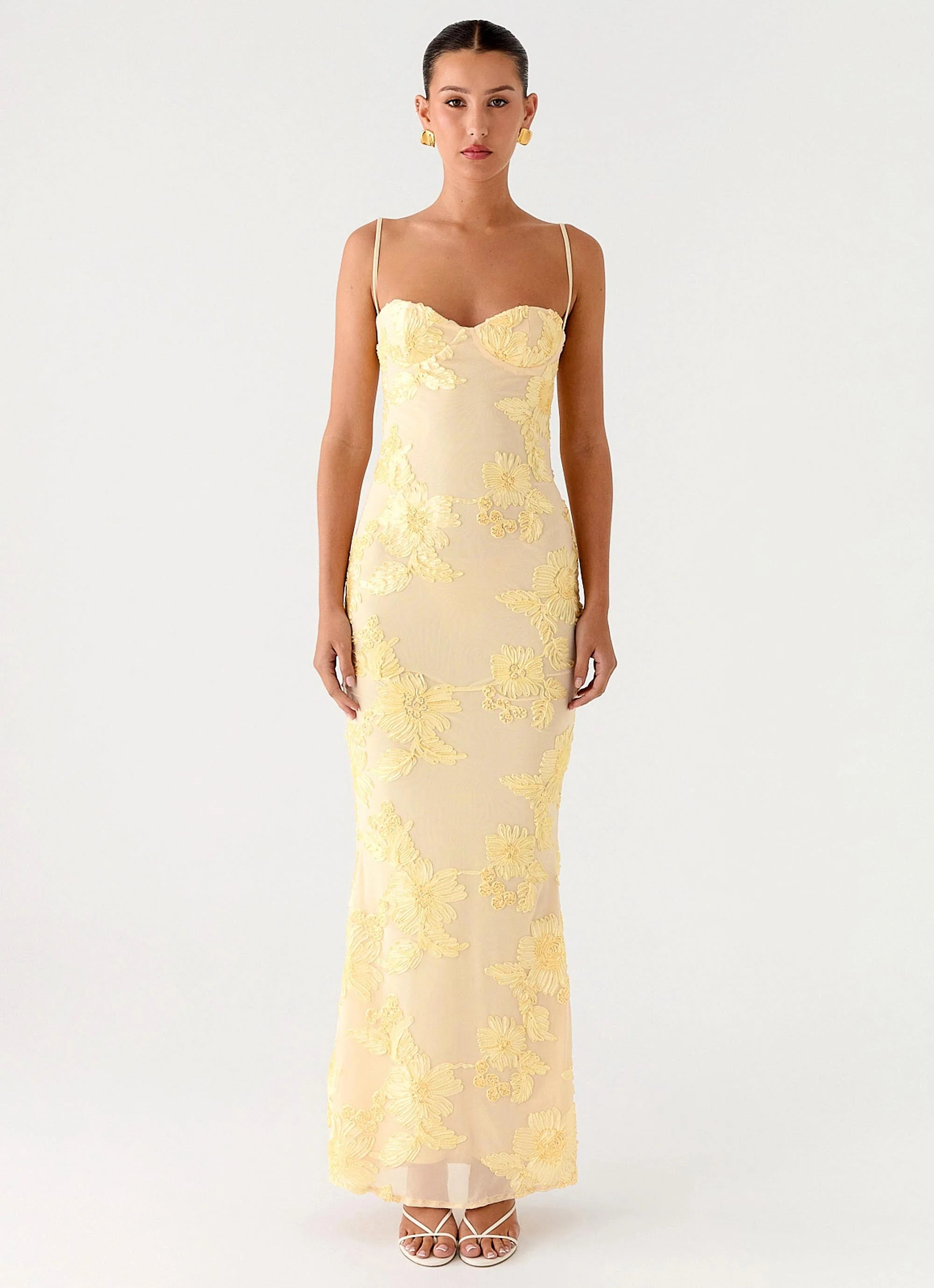 That Girl Maxi Dress - Lemon | Peppermayo (Global)