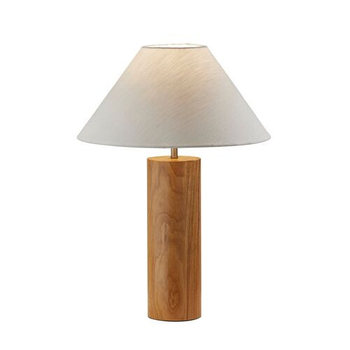 Smith Table Lamp, Warm Oak | One Kings Lane