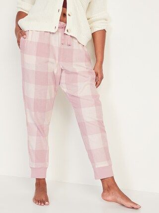 Matching Printed Flannel Jogger Pajama Pants for Women | Old Navy (US)