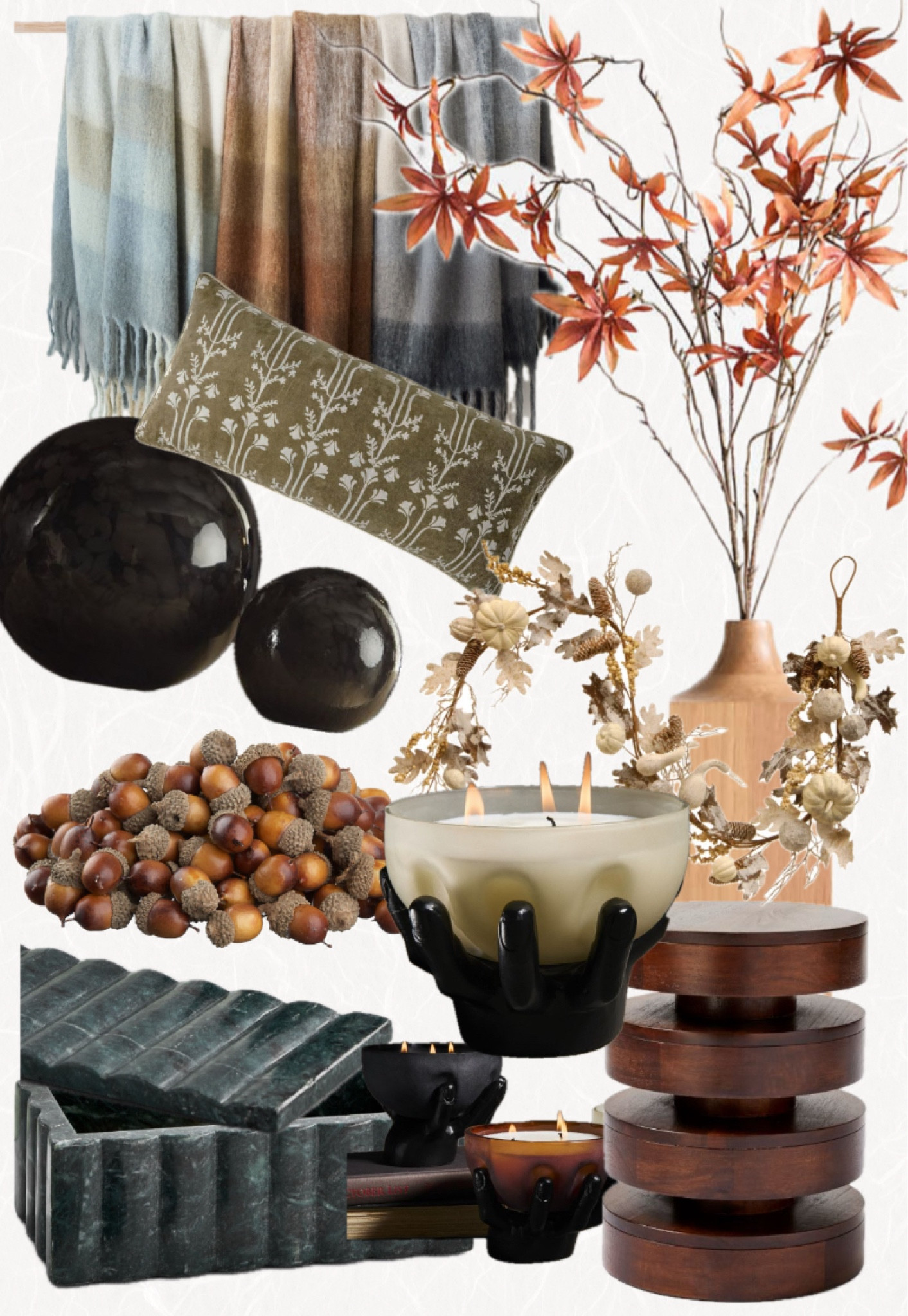 Fall Decor, fall,Halloween, stems, accent table, accent pillows, throws, acorn Bowl Filler, marble Box, candles, holiday Finds, decorations, LTKHome 

#ltkhome

#LTKHome #LTKFindsUnder100 #LTKSeasonal