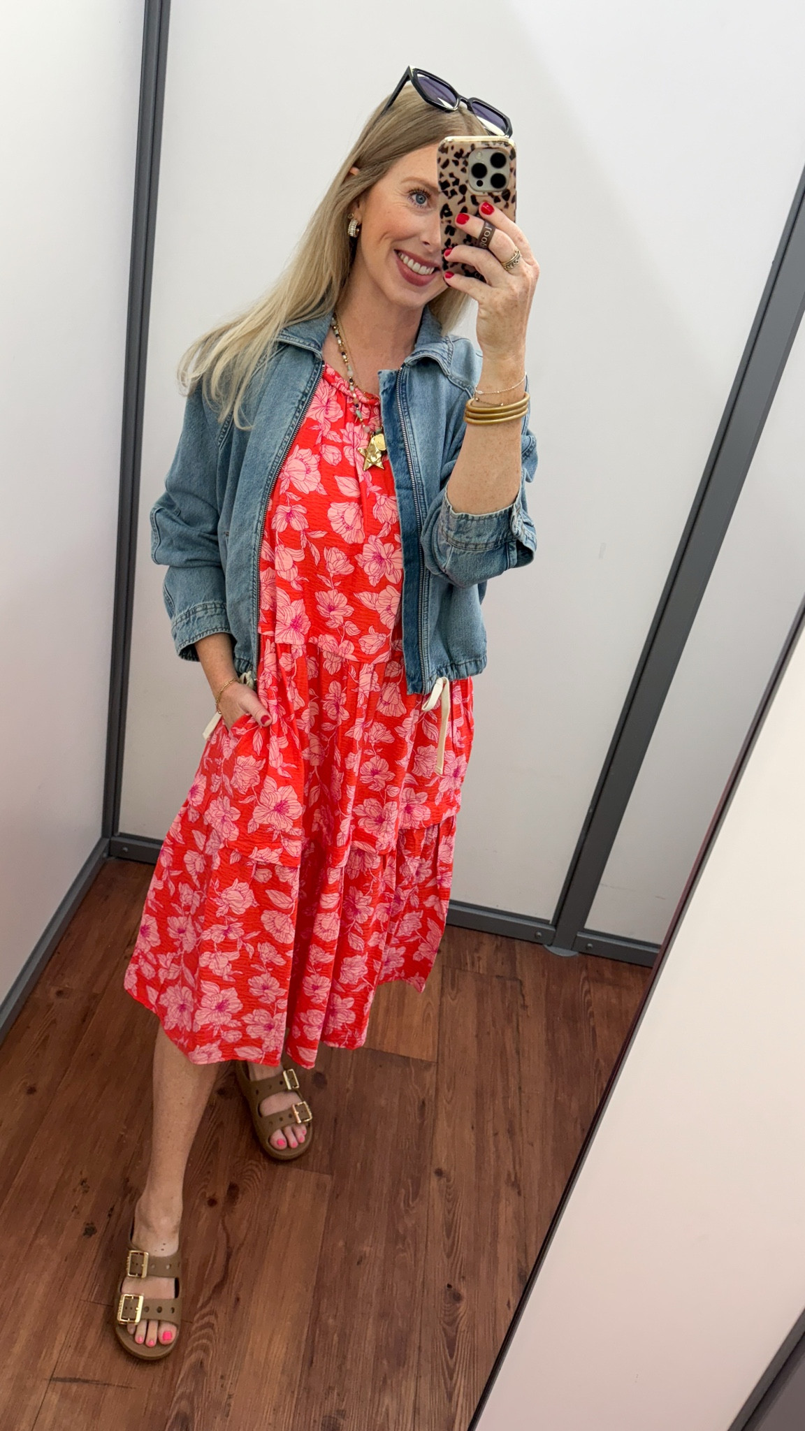 Walmart time and tru midi dress 

#LTKootd #LTKmomlife