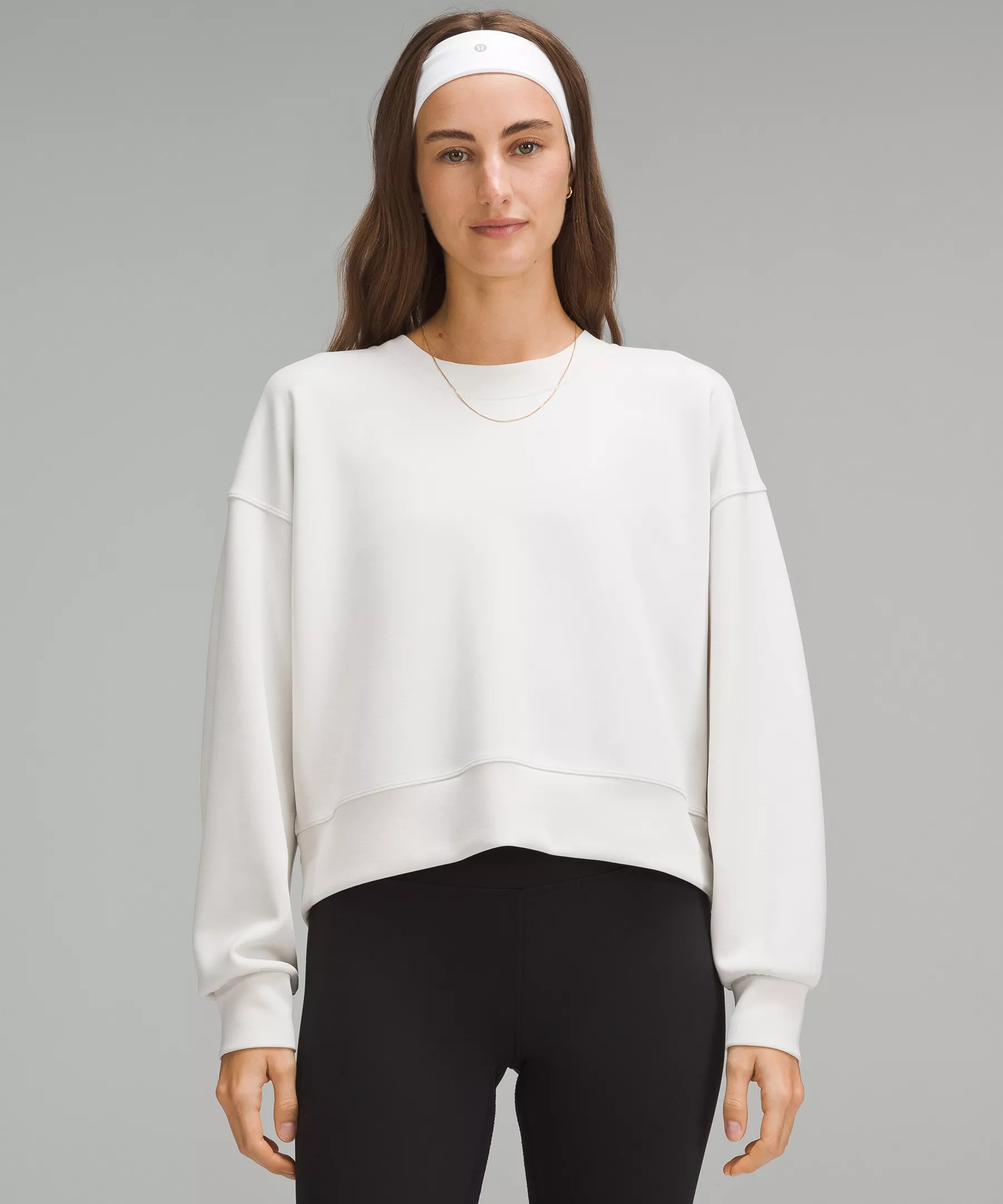 Softstreme Perfectly Oversized Cropped Crew | Women's Hoodies & Sweatshirts | lululemon | Lululemon (US)