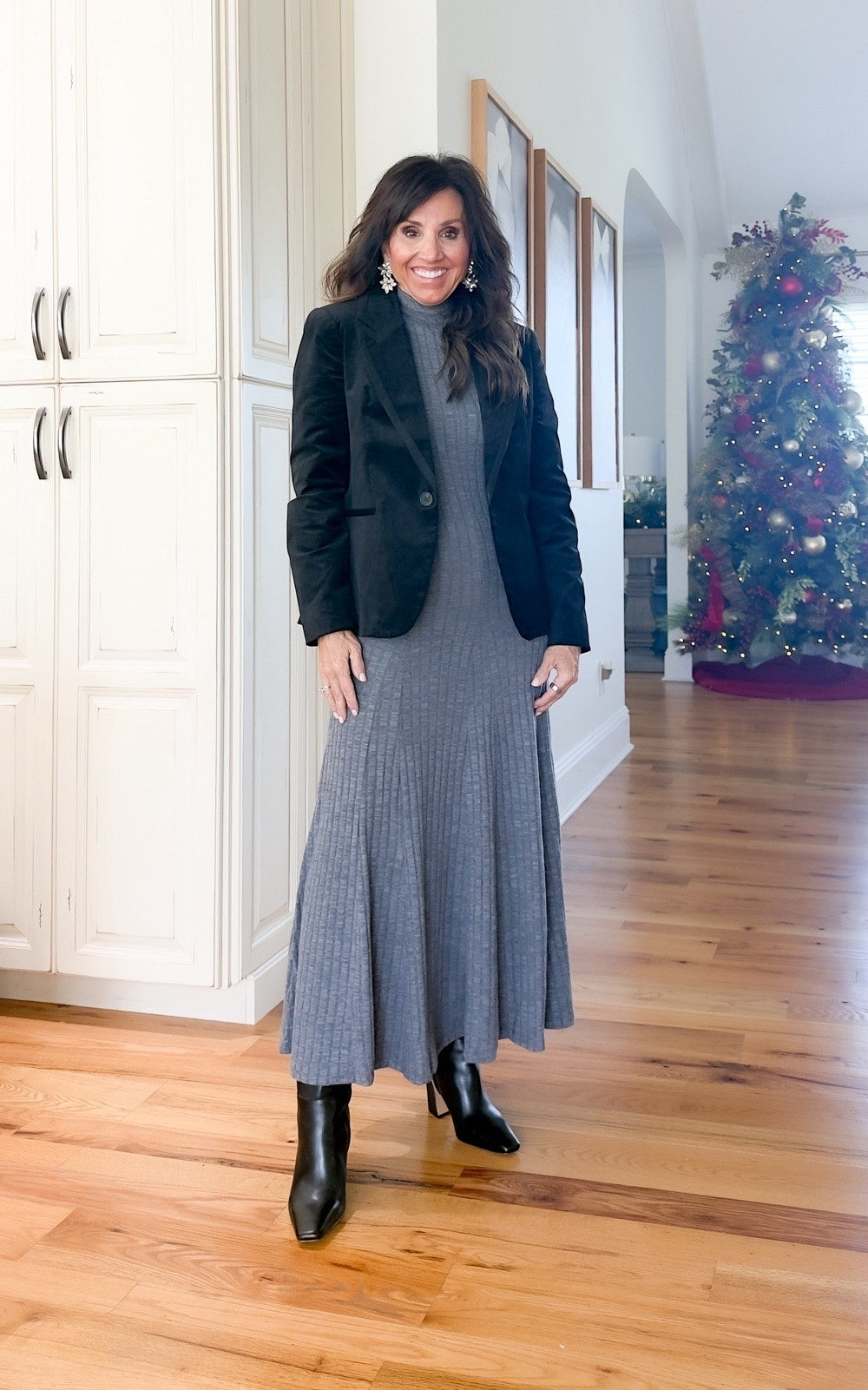 Holiday gatherings are coming fast. Here are 4 affordable outfits that’ll make you feel festive and put-together.

Blazer -small
Dress- small

 #WalmartStyle @walmartstyle

#LTKHoliday #LTKSeasonal #LTKOver40