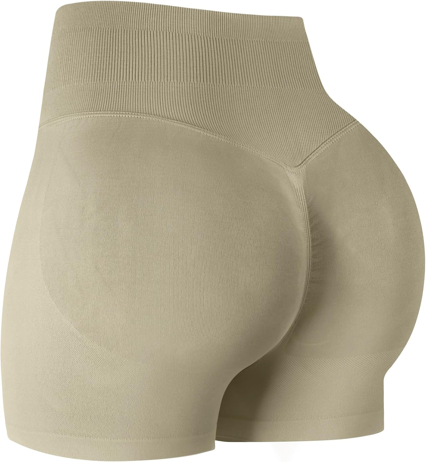 Workout Gym Shorts Women, High Waisted Seamless Butt Lifting Scrunch Butt Sports Shorts | Amazon (US)