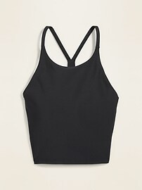 Light Support PowerSoft Longline Sports Bra for Women | Old Navy (US)