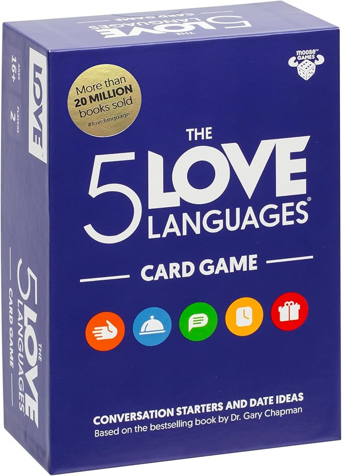 The 5 Love Languages® Card Game, Discover More About Yourself & Your Partner, 300 Prompt Cards T... | Amazon (US)
