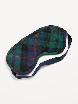 Patterned Flannel Sleep Mask for Adults | Old Navy (US)