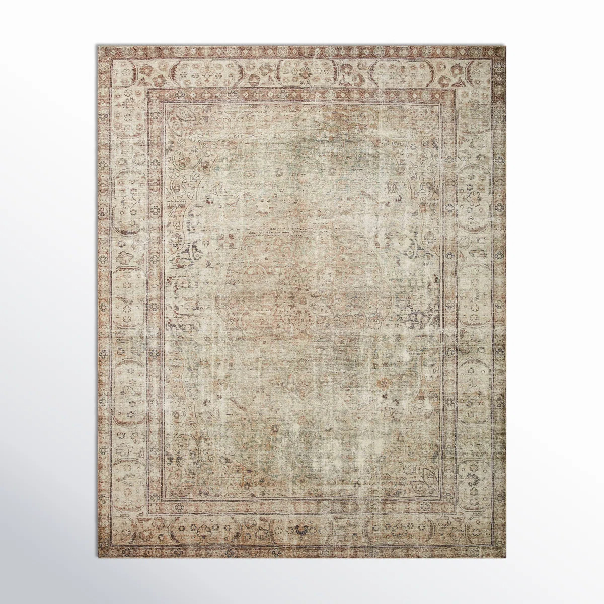 Loloi Margot Antique/Sage Area Rug feat. CloudPile | Wayfair North America