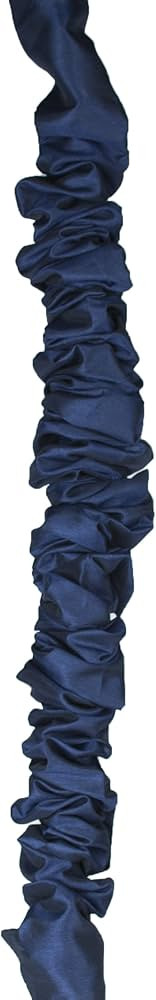 Urbanest 5-Foot Chandelier Chain Cord Cover, Blue Faux Silk | Amazon (US)