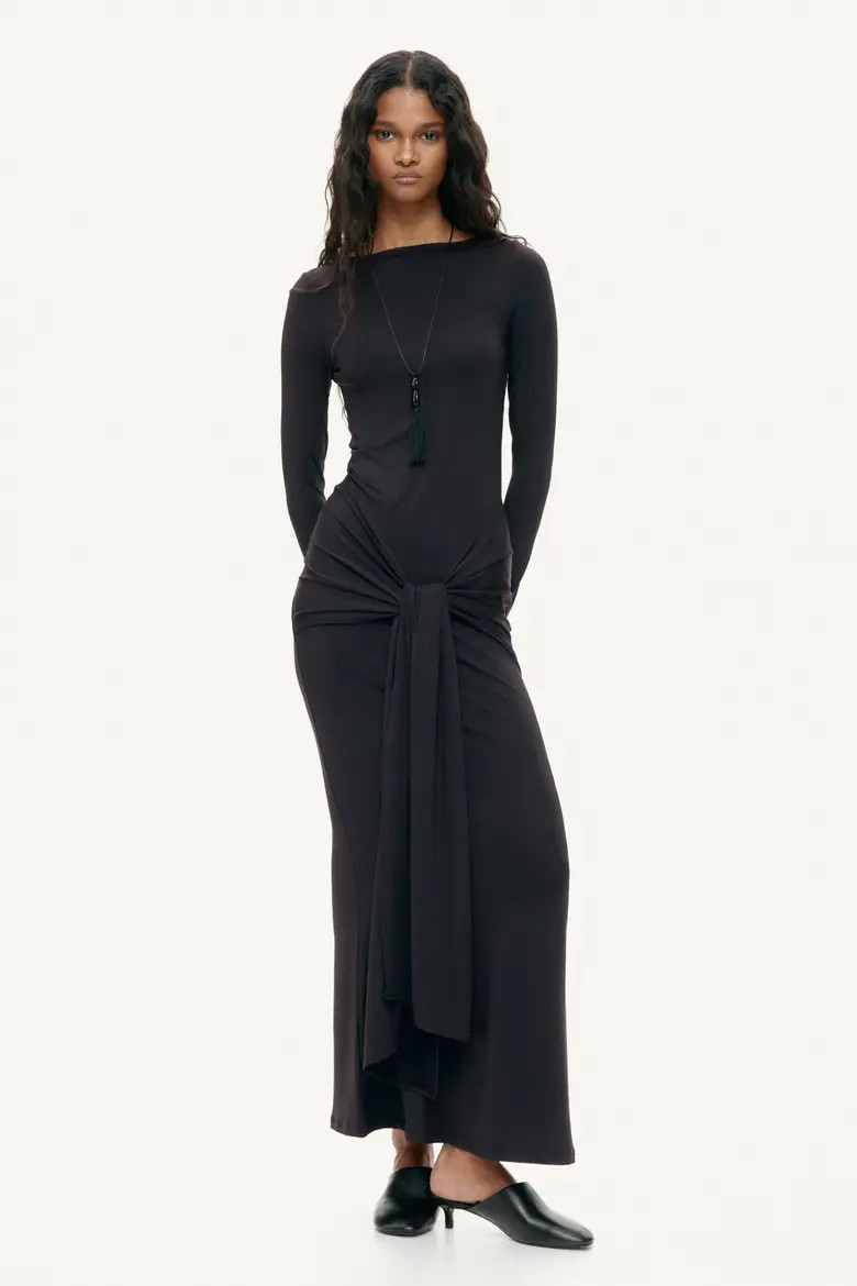 Tie-detail Jersey Dress (Women) | Nordstrom | Nordstrom