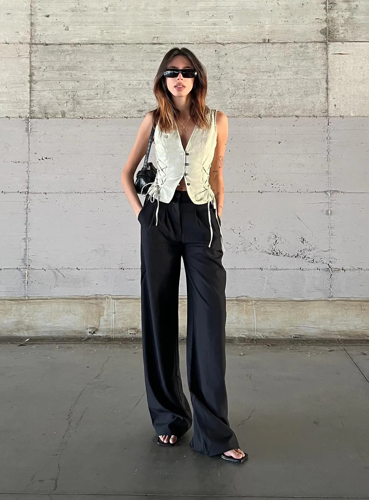 Archer Pants Black Lower Impact | Princess Polly US