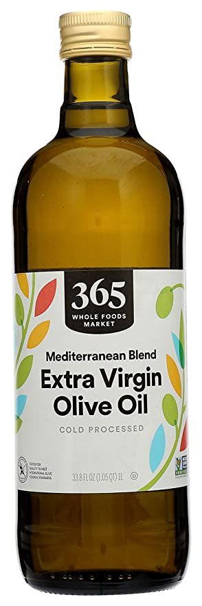 365 by Whole Foods Market, Oil Olive Extra Virgin Mediterranean Blend, 33.8 Fl Oz | Amazon (US)