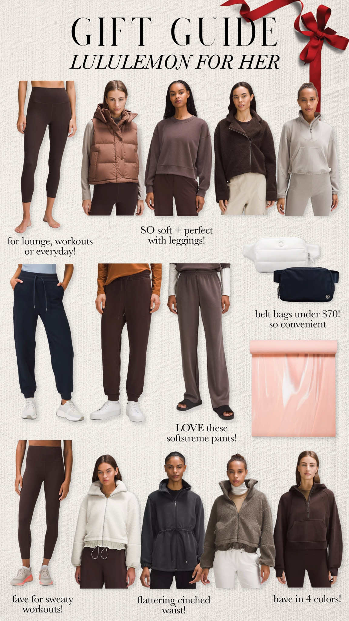 lululemon gifts for her 🎁

#LTKGiftGuide #LTKHoliday #LTKCyberWeek
