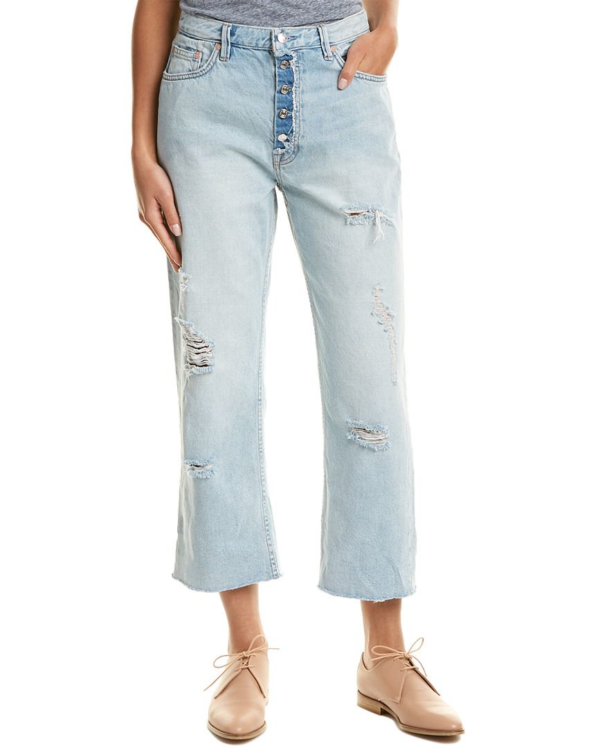 Free People Rolling On The River Montauk Straight Crop | Gilt