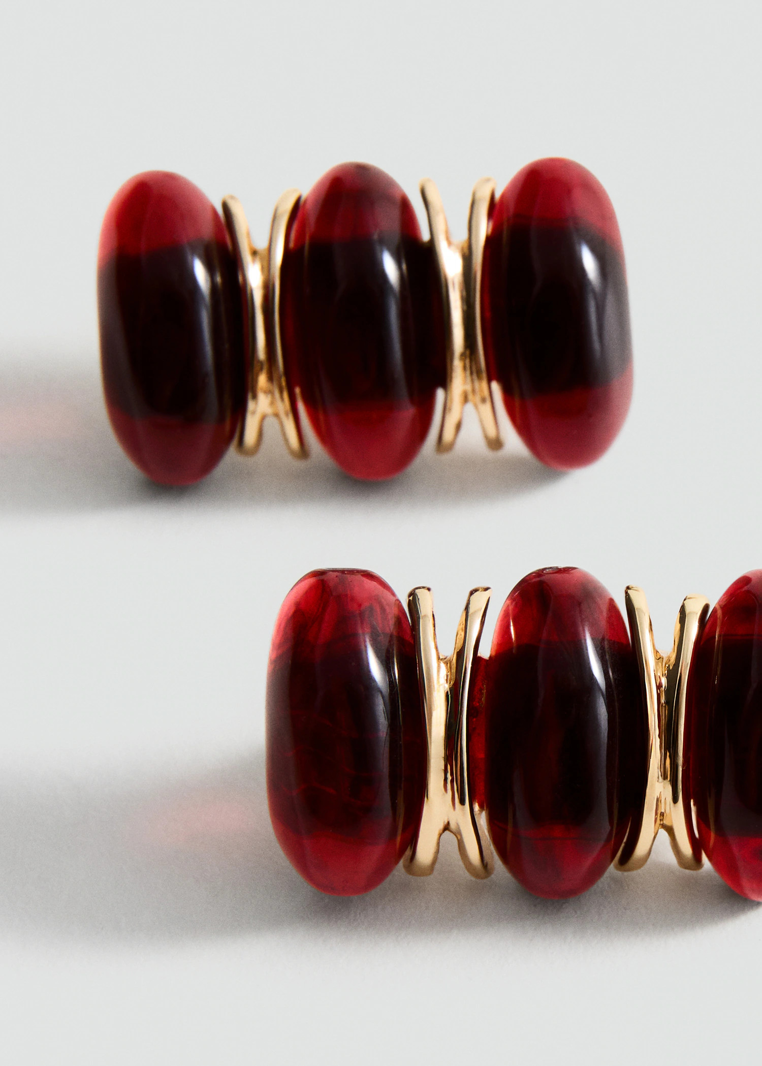 Embossed spiral earrings | Mango (US/MX/AU)