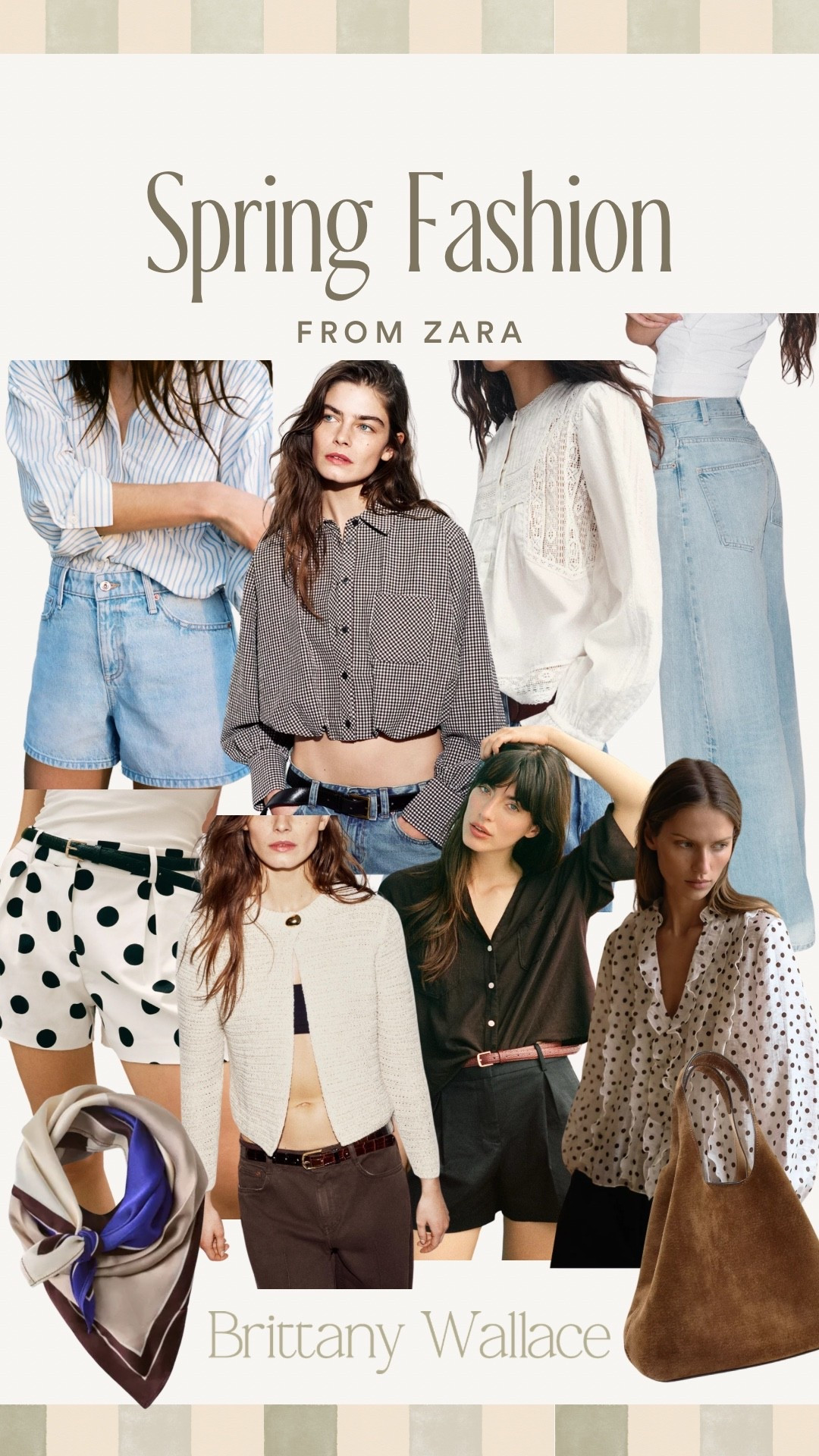 Spring fashion picks from Zara!! ❤️‍🔥 
denim shorts, jeans, women’s fashion, trending, polka dots 

#LTKootd #LTKgrwm